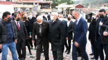 İzmir Valisi Köşger, Nazarköy'de incelemelerde bulundu