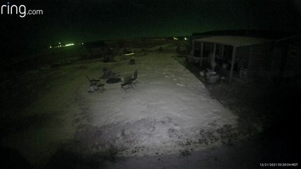 Giant Fireball in Billings Montana Caught on Ring Camera