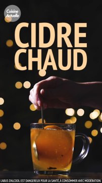 CUISINE ACTUELLE - Cocktails réconfortants : cidre chaud, vin chaud et egg nog