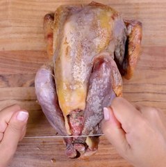 CUISINE ACTUELLE - Tuto, comment farcir et brider une volaille.