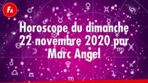 FEMME ACTUELLE - Horoscope Du Dimanche 22 novembre 2020 Par Marc Angel