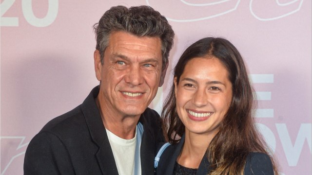 FEMME ACTUELLE - Marc Lavoine et Line Papin, complices pour leur première sortie de jeunes mariés