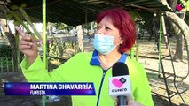 Florería: Su negocio de más de 30 años se perdió en minutos.