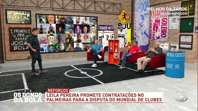 O HOMEM CUTUCOU! O nosso Showza comentou sobre a declaração da presidente do Palmeiras, Leila Pereira, que prometeu presentes antes do Mundial de Clubes. #OsDonosdaBola