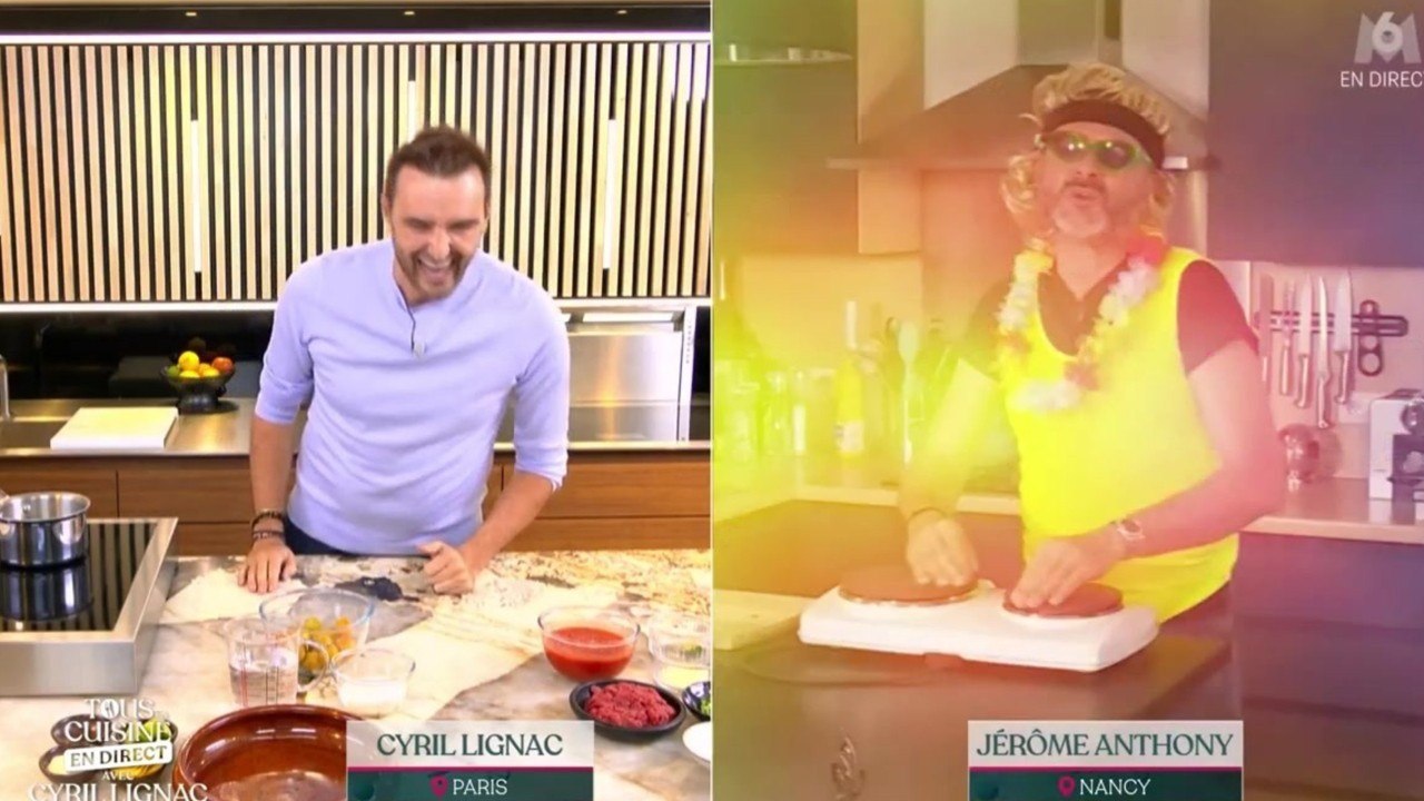 FEMME ACTUELLE - “Tous en cuisine” : Cyril Lignac prêt à dévoiler le numéro de Jérôme Anthony