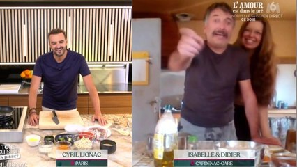 FEMME ACTUELLE - “Tous en cuisine” : Cyril Lignac n’arrive pas à gérer Didier (“L’amour est dans le pré”)