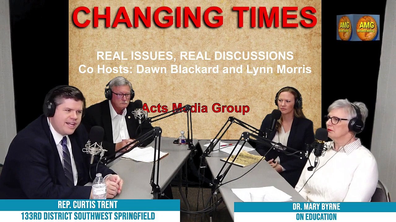 "Changing Times, Dr. Byrne & Rep. Trent," hosts Lynn Morris & Dawn Blackard