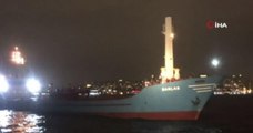İstanbul Boğazı'nda gemi arıza yaptı, boğaz trafiği askıya alındı