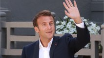 FEMME ACTUELLE : Emmanuel et Brigitte Macron masqués pour aller voter au Touquet