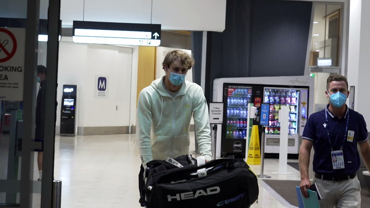 ATP Cup: Zverev ist in Australien gelandet