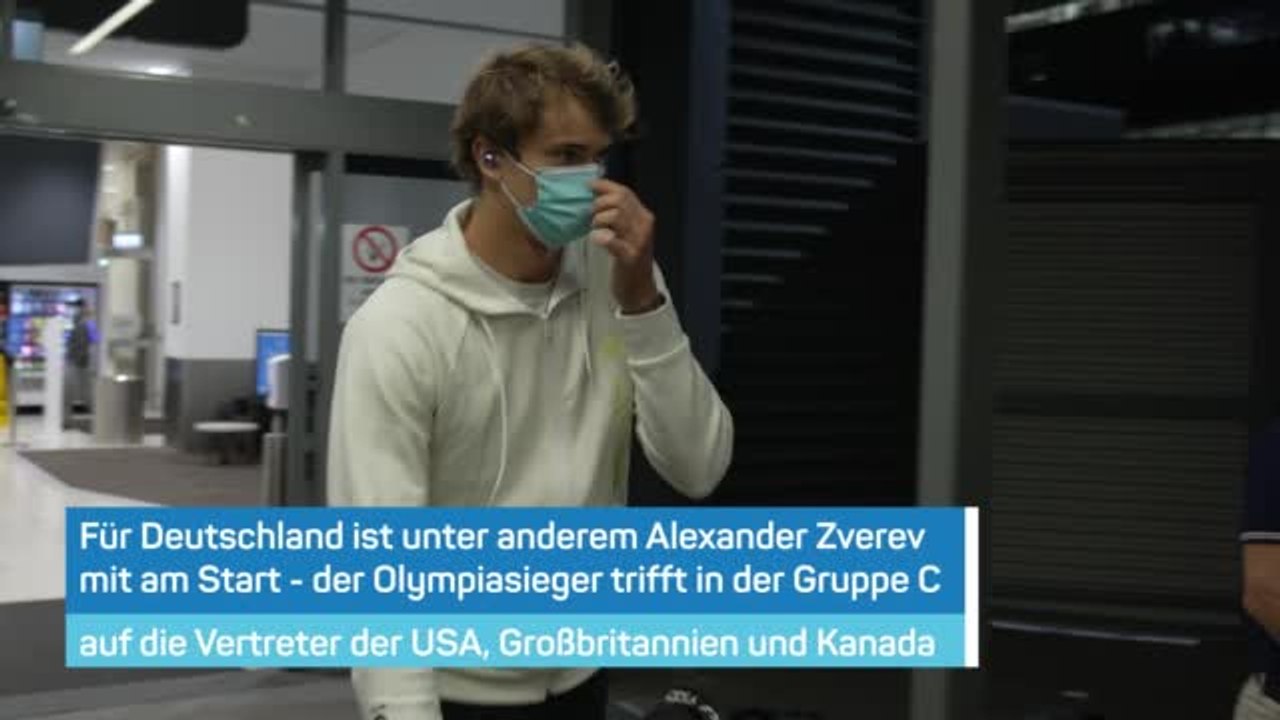 Atp cup: zverev ist in australien gelandet