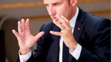 FEMME ACTUELLE -Emmanuel Macron : très agacé, il lâche une phrase "de voyou"