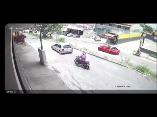 Intoxicated Driver Flies off Road and Lands on Camaro