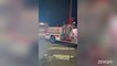 Santa Gets Fire Engine Escort In Pennsylvania.mp4