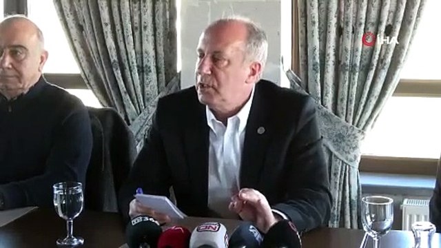 Muharrem İnce: “Tahminim, iktidar 26 Haziran’da seçim yapmayı planlıyor”