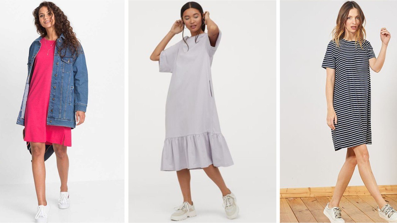 FEMME ACTUELLE - Tendance robe tee-shirt : top 10 des modèles canons à porter pendant le confinement