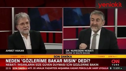 Bakan Nebati tartışılan sözlerine açıklık getirdi