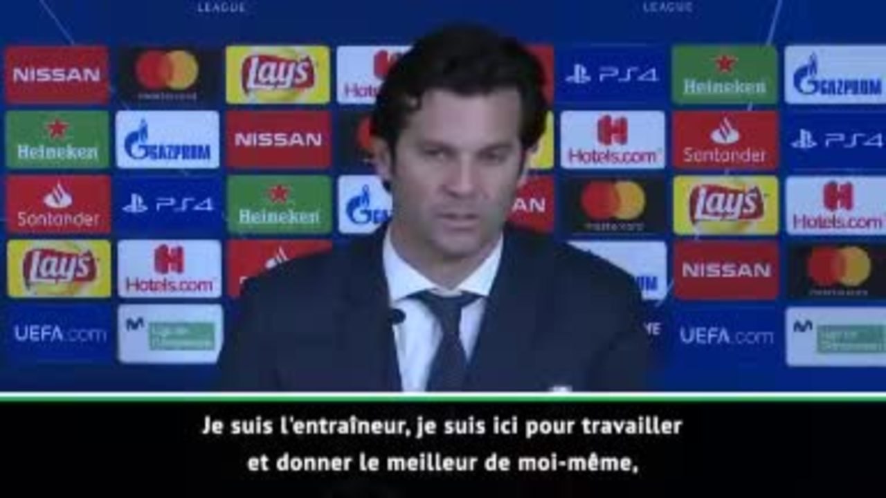 8es - Solari : "Je ne suis pas venu ici pour démissionner"