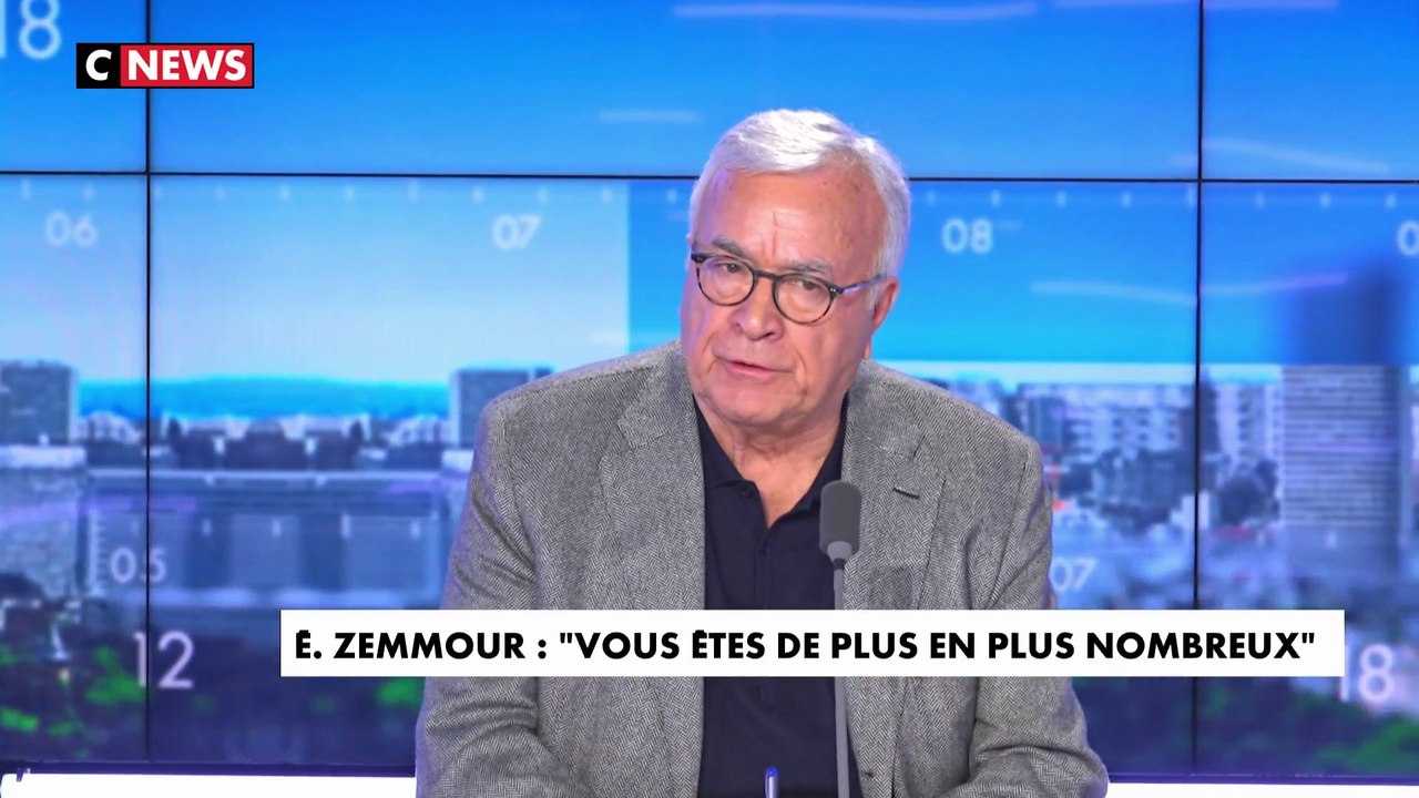 Jean-Claude Dassier sur Éric Zemmour : «Il pourrait être renforcé par un certain nombre de gens de gauche»