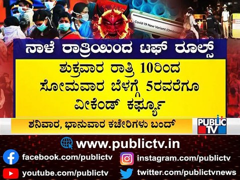 Malls, Theatres, Parks To Remain Closed During Weekend Curfew