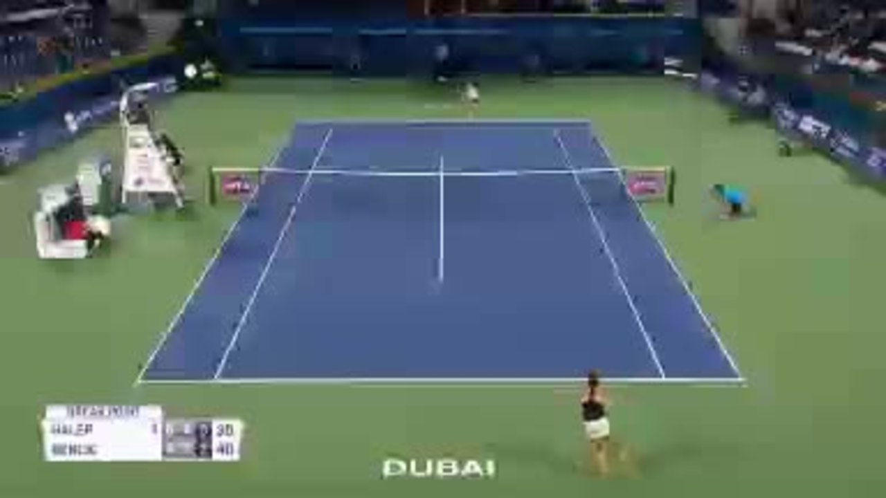 Dubaï - Bencic a fait craquer Halep