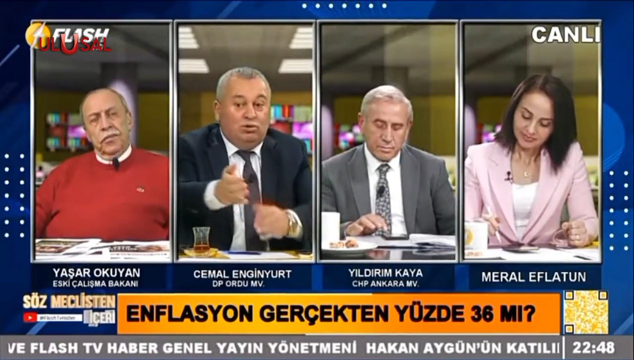 EYT tartışması kavgaya döndü: Cemal Enginyurt ile Yaşar Okuyan canlı yayında birbirine girdi