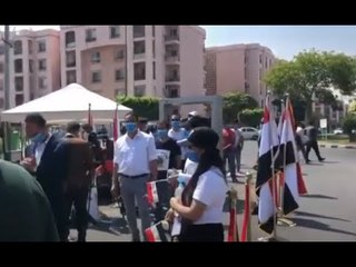 الناخبون ملتزمون بالكمامات والمطهرات في اللجان: تحيا مصر