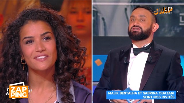 Sabrina Ouazani gênée d'évoquer sa relation avec Franck Gastambide face à Cyril Hanouna