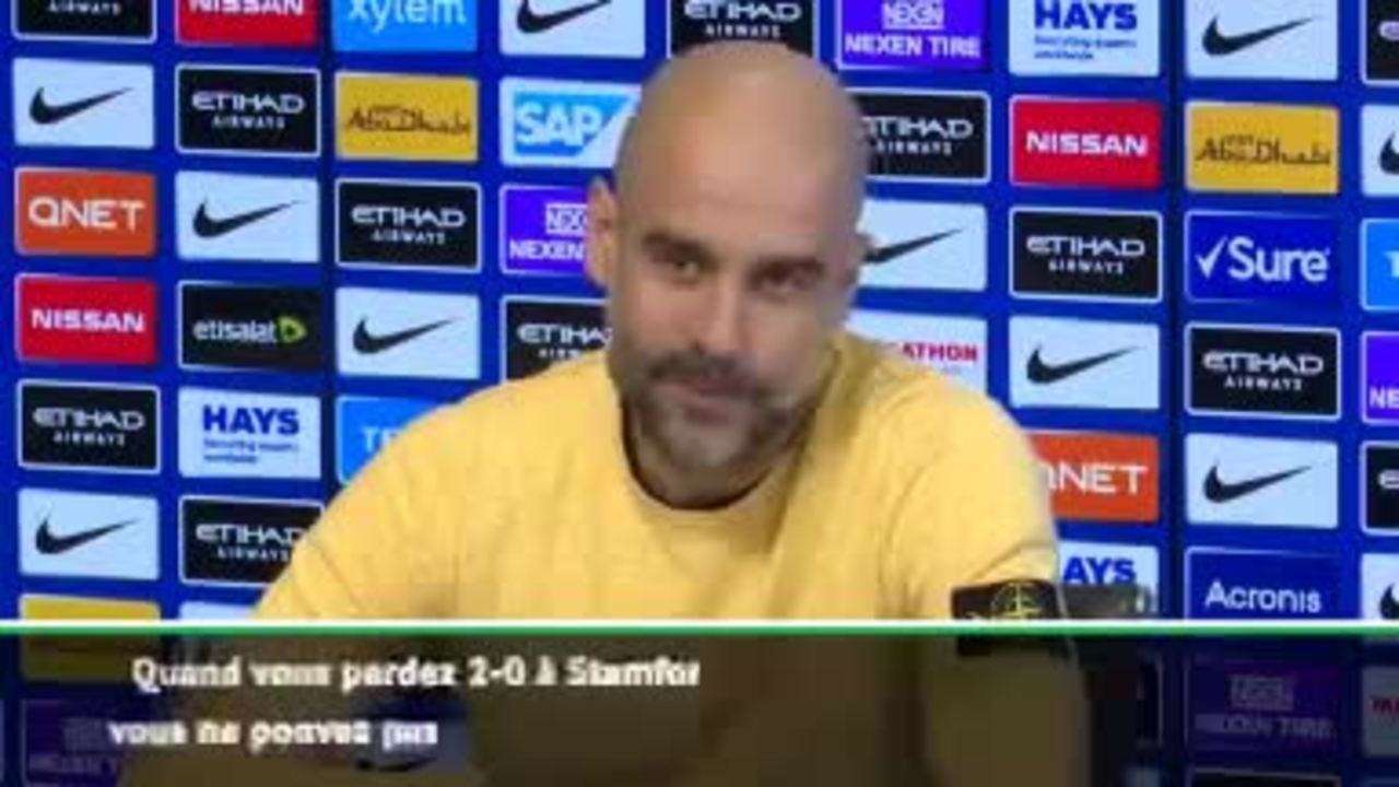 Finale - Guardiola : "Je préférerais ne pas avoir gagné 6-0 à Chelsea"