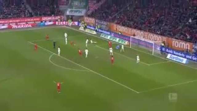 22e j.- La passe décisive petit pont de Coman pour Alaba