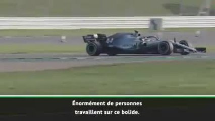 F1 - Hamilton impressionné par sa nouvelle monoplace