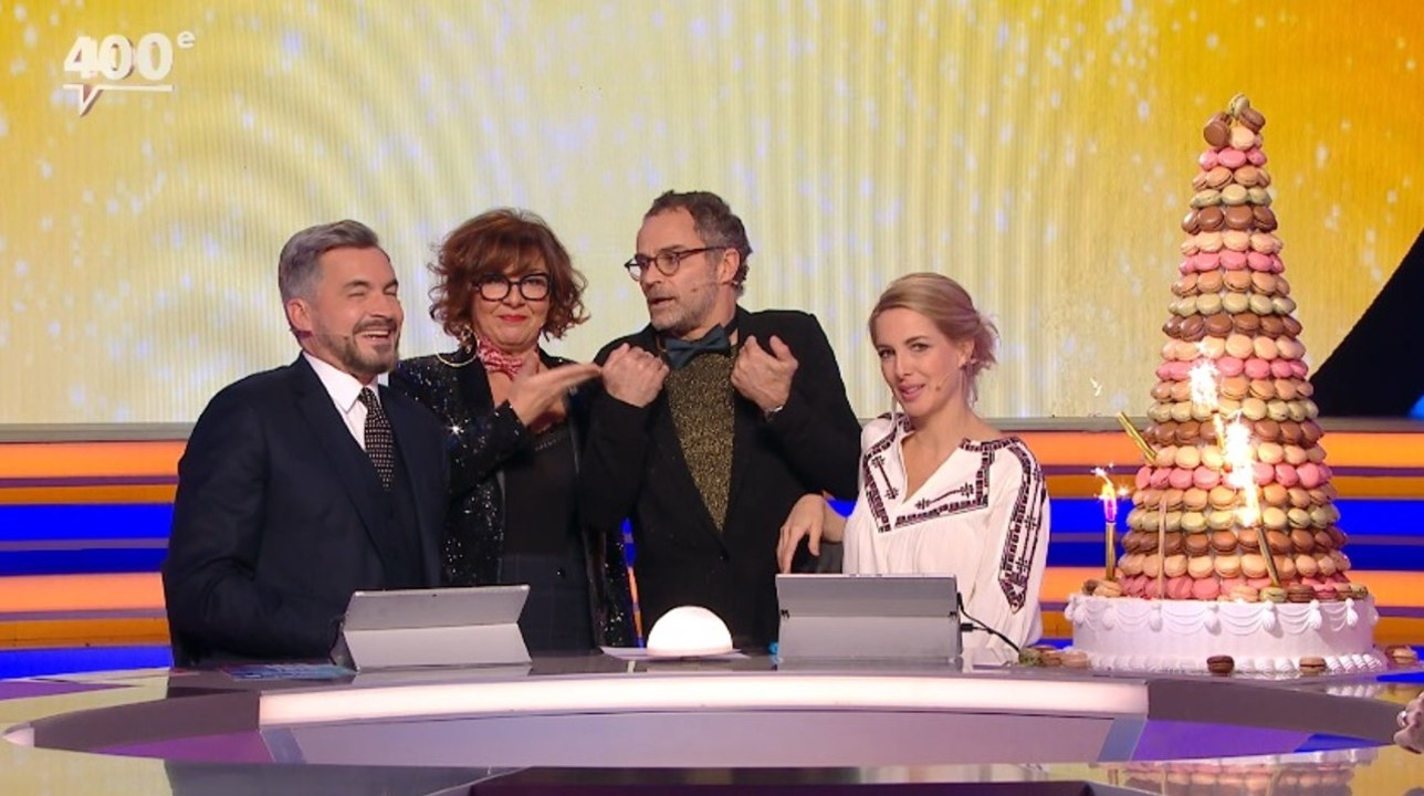 Tout le monde à son mot à dire : Olivier Minne et Sidonie Bonnec fêtent la 400e en grande pompe !