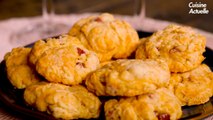 CUISINE ACTUELLE - À table spécial apéro : les cookies salés jambon-emmental de Julie