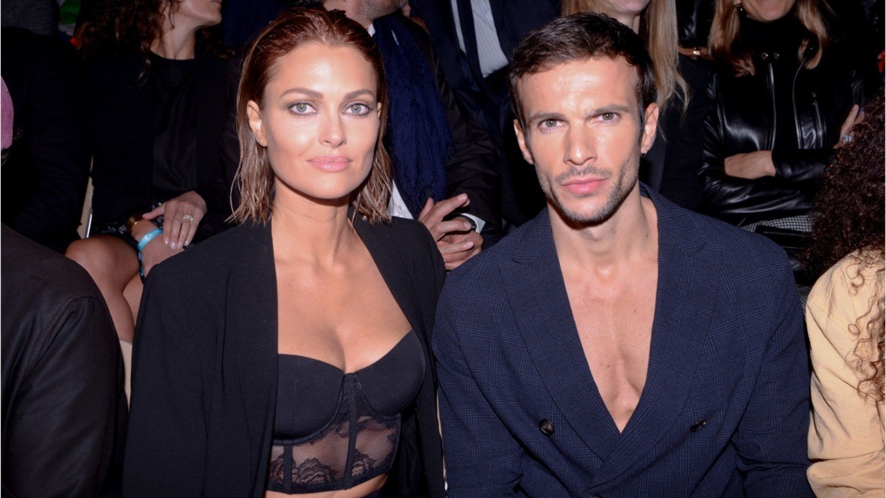 FEMME ACTUELLE - Caroline Receveur et Hugo Philip : le couple ultra sexy au défilé Etam lingerie