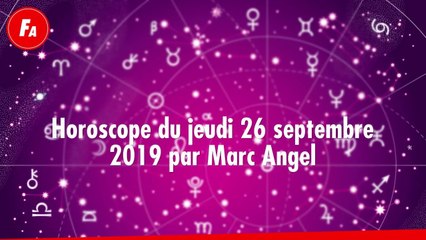 FEMME ACTUELLE - Horoscope du jeudi 26 septembre 2019