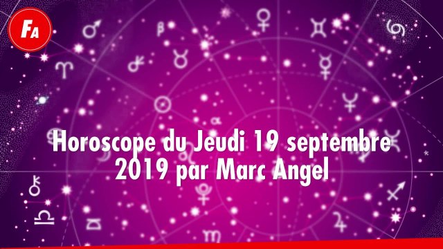 FEMME ACTUELLE - Horoscope Du Jeudi 19 septembre 2019