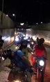 Motociclistas se reúnem em vias de Fortaleza durante 'rolezinho'