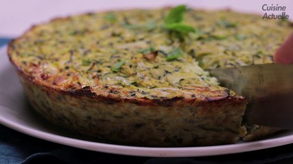 Le gâteau aux courgettes