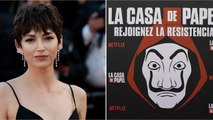 FEMME ACTUELLE - Ursula Corbero, l’actrice star de la Casa de Papel, sort le grand jeu en mini-robe velours pour le lancement de la troisième saison !