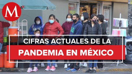 México suma 5 mil 290 nuevos casos de covid y 188 muertes en 24 horas
