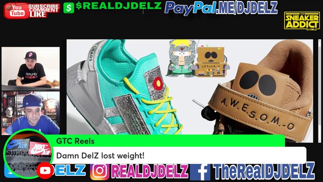 Air Jordan 1 Banned Patent Leather Sneaker,South Park Adidas AWESOM-O ,Star Wars Book of Boba Fett & RIP John Madden