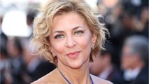 FEMME ACTUELLE - Corinne Touzet métamorphosée avec un blond wavy et une robe sexy au Festival de Cannes