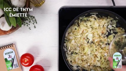 Tian de légumes d'été à l'agneau St George