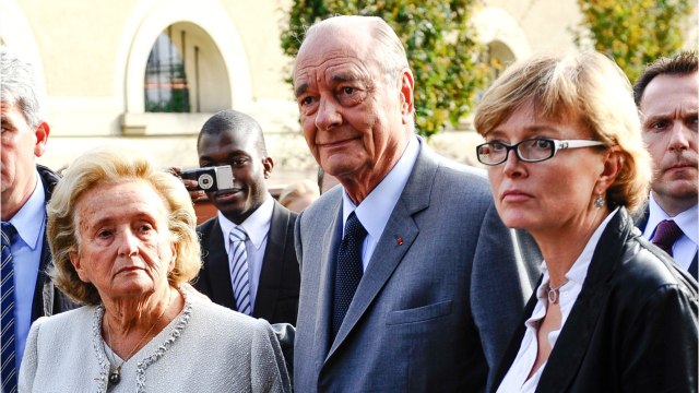 FEMME ACTUELLE - Jacques et Bernadette Chirac : un père sévère , une mère culottée , les rares confidences de leur fille Claude Chirac
