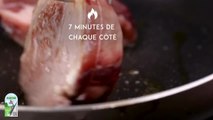 CUISINE ACTUELLE : steak d'agneau aux amandes et aux aubergines