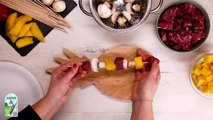 CUISINE ACTUELLE : les brochettes d'agneau caramélisées