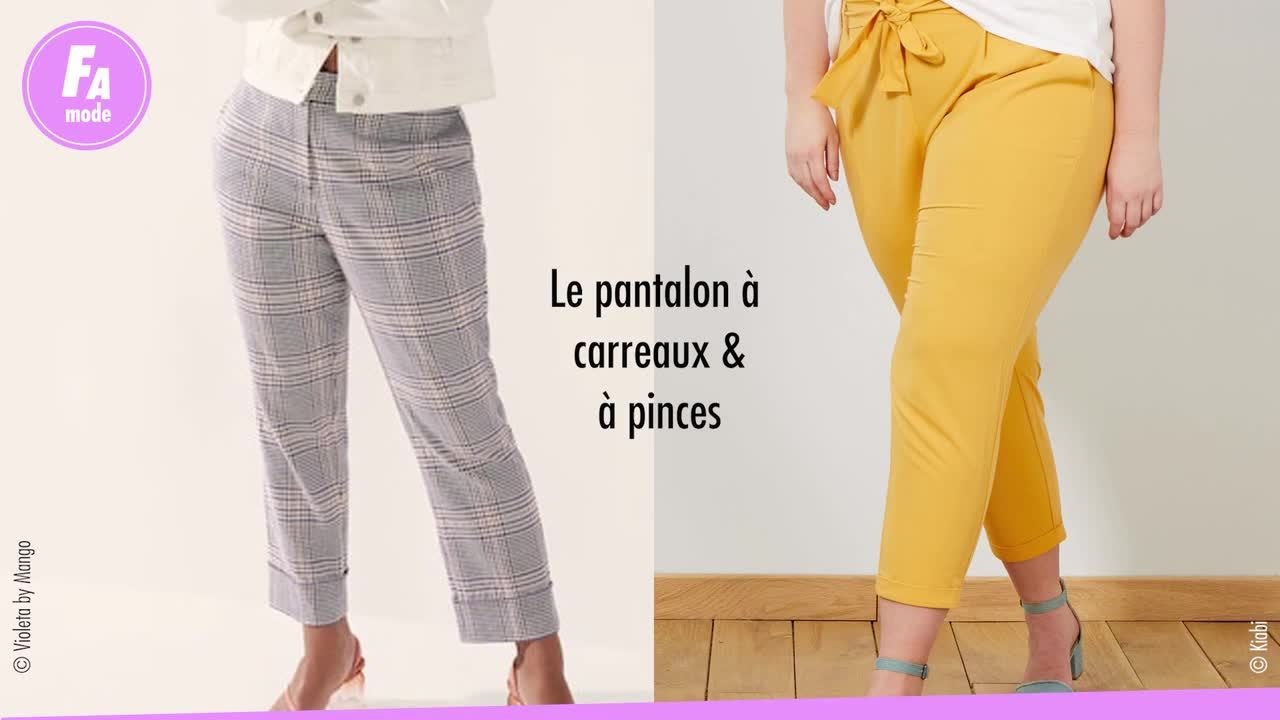 FEMME ACTUELLE : Mode ronde - Le top des pantalons pour sublimer sa silhouette