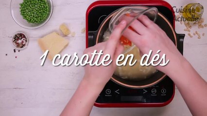 CUISINE ACTUELLE : le risotto au saumon