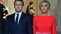 FEMME ACTUELLE - Brigitte Macron renversante et glamour en robe longue fendue pour un dîner à l’Elysée