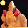 FEMME ACTUELLE - Pièce montée madeleines framboises chocolat